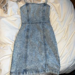Denim wash dress size 2